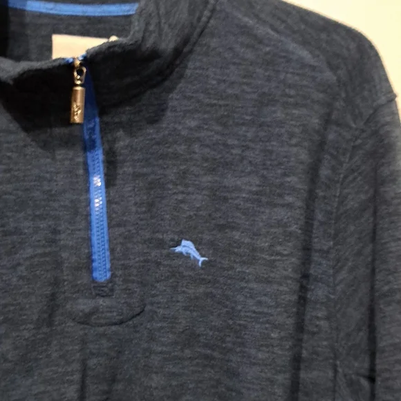 Tommy Bahama Cloud Peak Half Zip Fleece Pullover